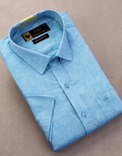 Linen Shirt-Half-Sleeves